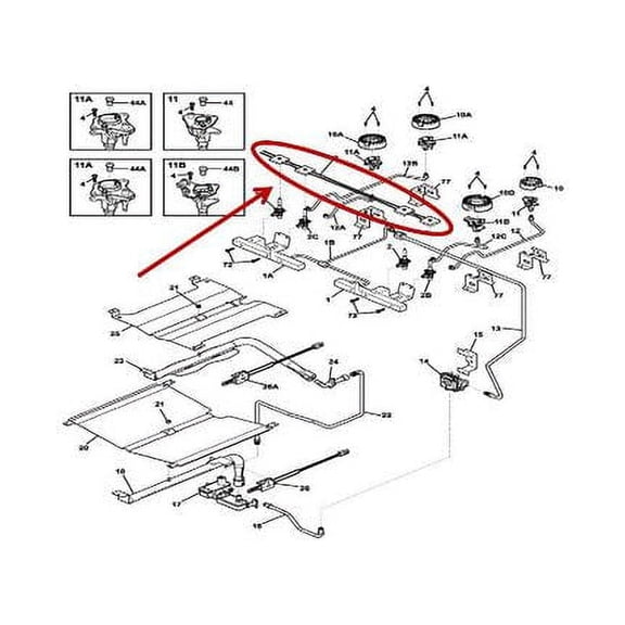 FRIGIDAIRE 5304509745 SWITCH ASSEMBLY - GENUINE OEM PART