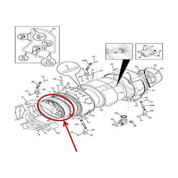 FRIGIDAIRE 5304510094 BELLOWS - OEM PART