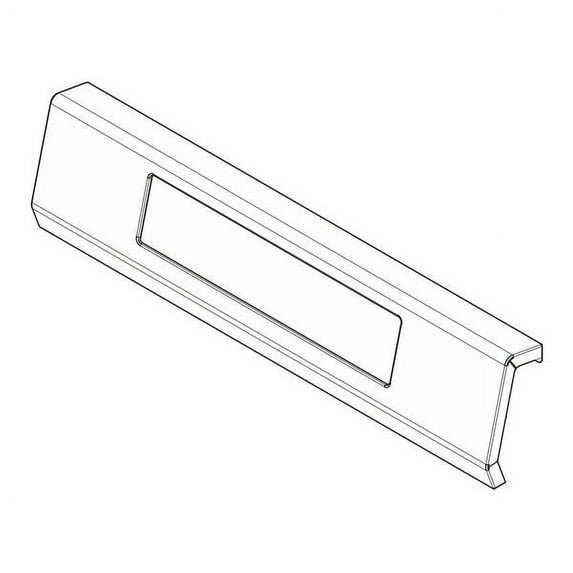 FRIGIDAIRE 5304511254 RANGE CONTROL PANEL (STAINLESS) - OEM PART