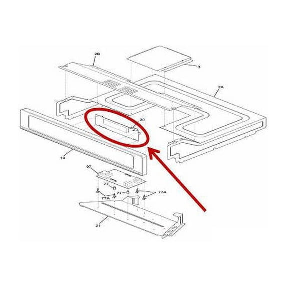 FRIGIDAIRE 5304513223 CONTROLLER - GENUINE OEM PART