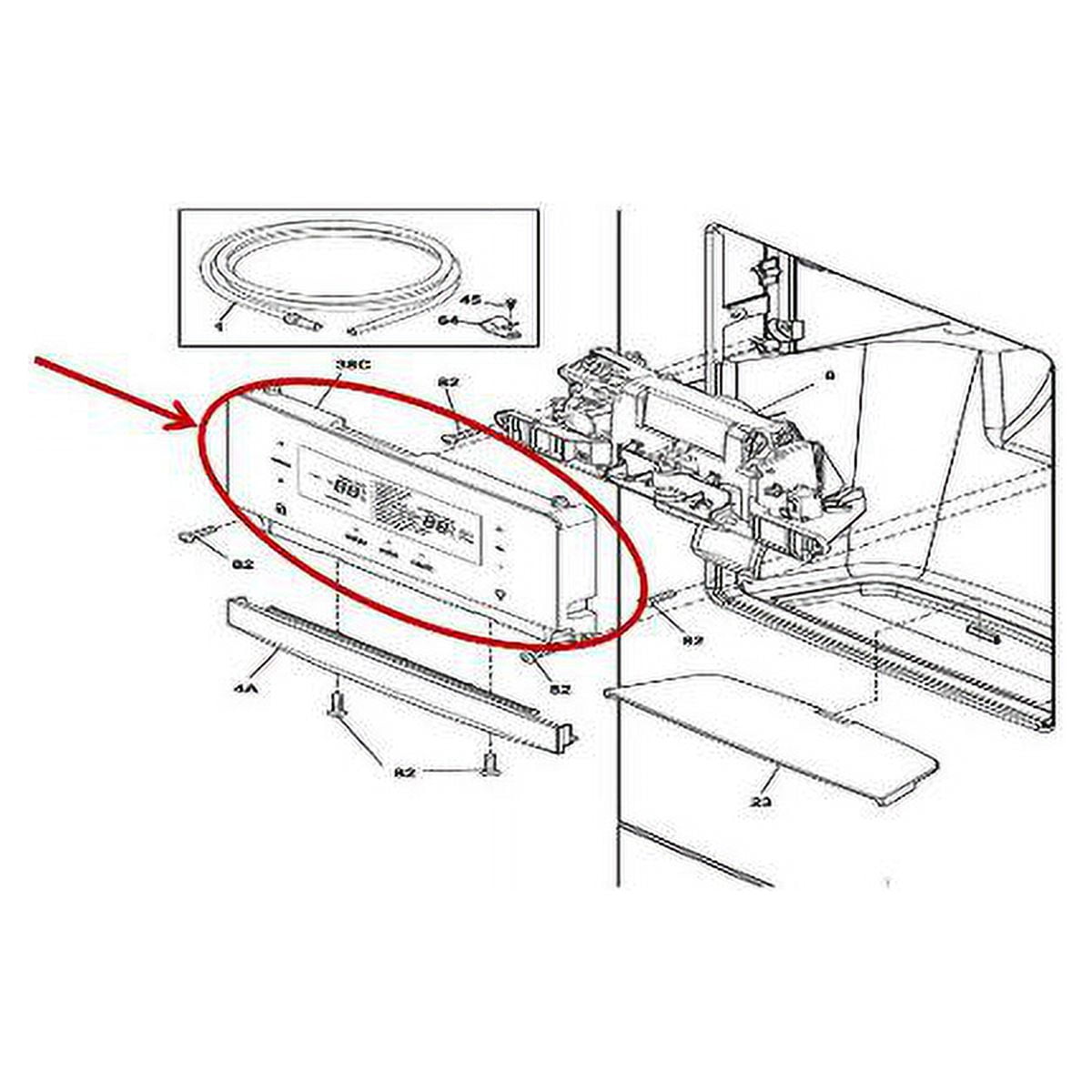 FRIGIDAIRE 5304513666 CONTROL ASSEMBLY - OEM PART