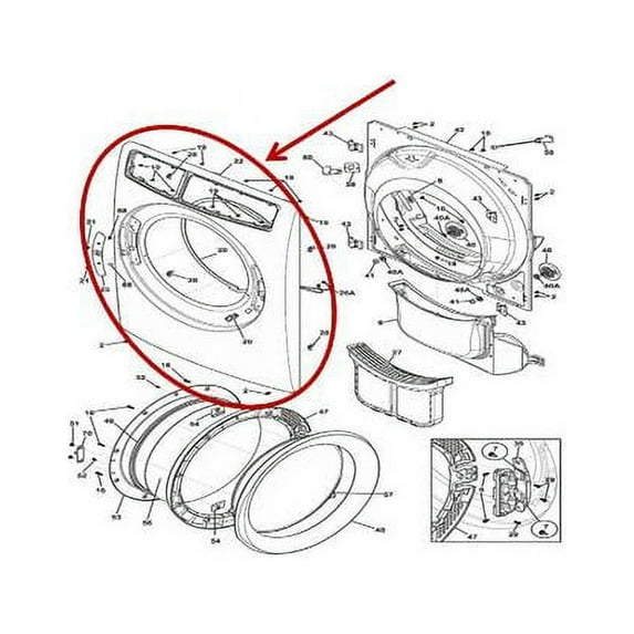 FRIGIDAIRE 5304515428 PANEL - GENUINE OEM PART