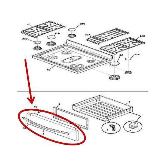 FRIGIDAIRE 5304517477 PANEL - OEM PART