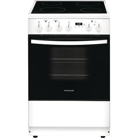 Frigidaire - 1.9 Cu. Ft. Freestanding Electric Smoothtop Range - White