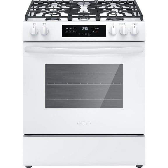 FRIGIDAIRE FCFG3062AW  30" FREE STANDING GAS RANGE, White