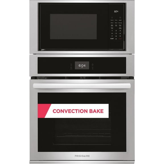 FRIGIDAIRE FCWM2727AS electric oven and microwave combo