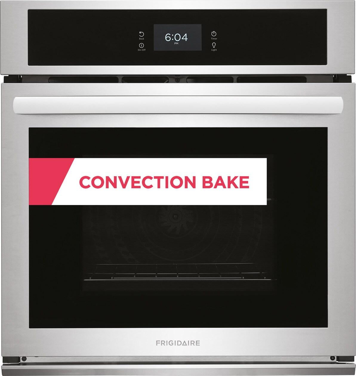 27" Stainless Steel Convection Self-Cleaning Single Wall Oven