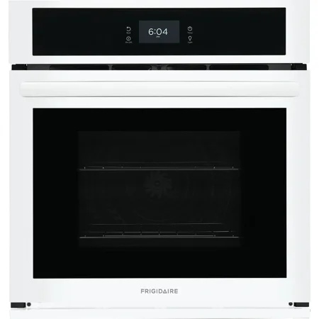 Frigidaire - 27" Built-in Single Electric Wall Oven with Fan Convection - White
