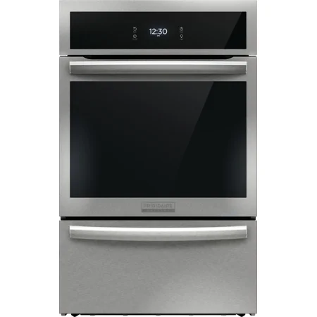 Frigidaire - Gallery 24 inch Single Gas Wall Oven with Air Fry - Stainless Steel