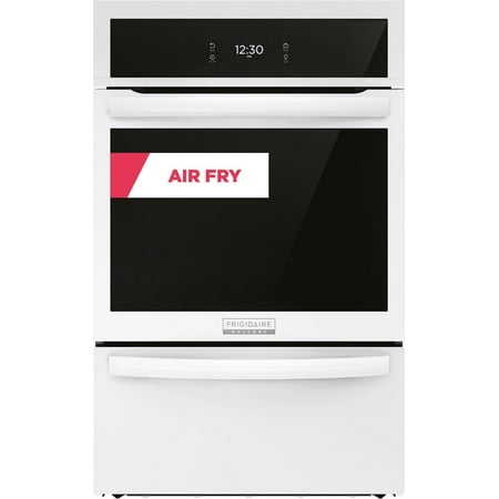 Frigidaire - Gallery 24 inch Single Gas Wall Oven with Air Fry - White