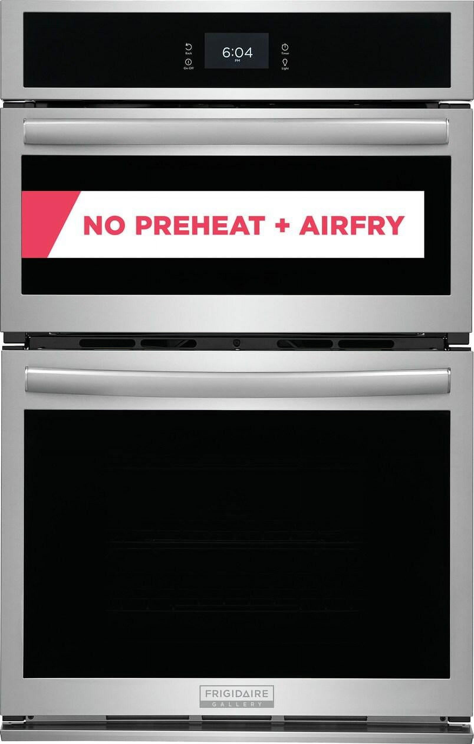 FRIGIDAIRE GCWM2767AF ELECTRIC OVEN AND MICROWAVE COMBO Black Stainless