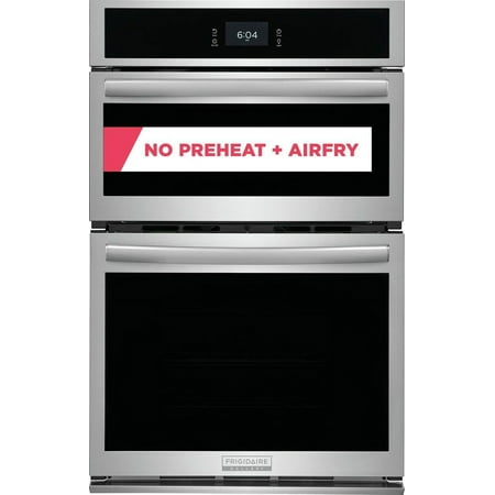 Frigidaire - 27" Built-in Electric Wall Oven/Microwave Combination - Stainless Steel