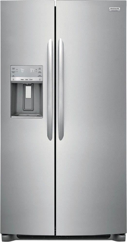 FRIGIDAIRE GRSS2652AD SIDE BY SIDE FREESTANDING REFRIGERATOR Stainless Steel