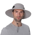 thumbnail image 1 of FRIJPACK Sun Hat for Men/Women, Waterproof Wide Brim Bucket Hat Foldable Boonie Hat for Fishing Hiking Garden Safari Beach, 1 of 5