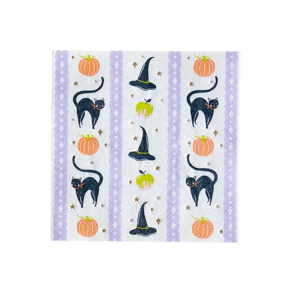 FRILLS THRILLS HALLOWEEN LARGE NAPKINS
