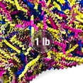 thumbnail image 1 of FRILLZ Crinkle Cut Paper Shred Filler for Baskets, Gifts, Packing and Protecting your Birthday, Weddings, Anniversary, Valentines Day, and other gifts (1 pound, Fiesta), 1 of 7