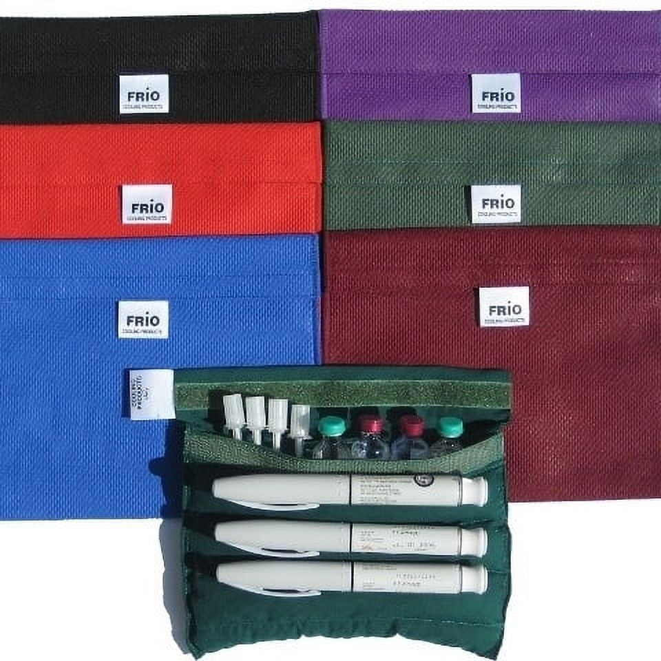 FRIO 1130X-LgBurg Insulin Cooling Extra Large Wallet Burgundy 8.5 in. x 6.5 in.