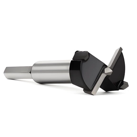 FRKSMD-1-3/16 Inch Forstner Drill Bit Carbide Tipped,Woodworking Hinge Cutter for Precise Flat Bottom Holes in Hard Wood,Plywood,Plastic - Professional Grade