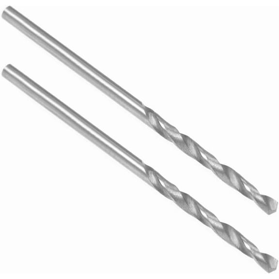 FRKSMD-1.65mm Solid Carbide Drill Bits Straight Shank for Stainless Steel Alloy Hard Steel, Hardened to 50 HRC, 2 Pcs