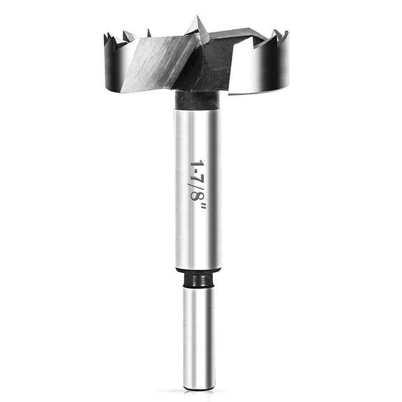 FRKSMD-1-7/8 Inch Forstner Bit - Forstner Drill Bit 1-7/8" for Wood by Round Shank