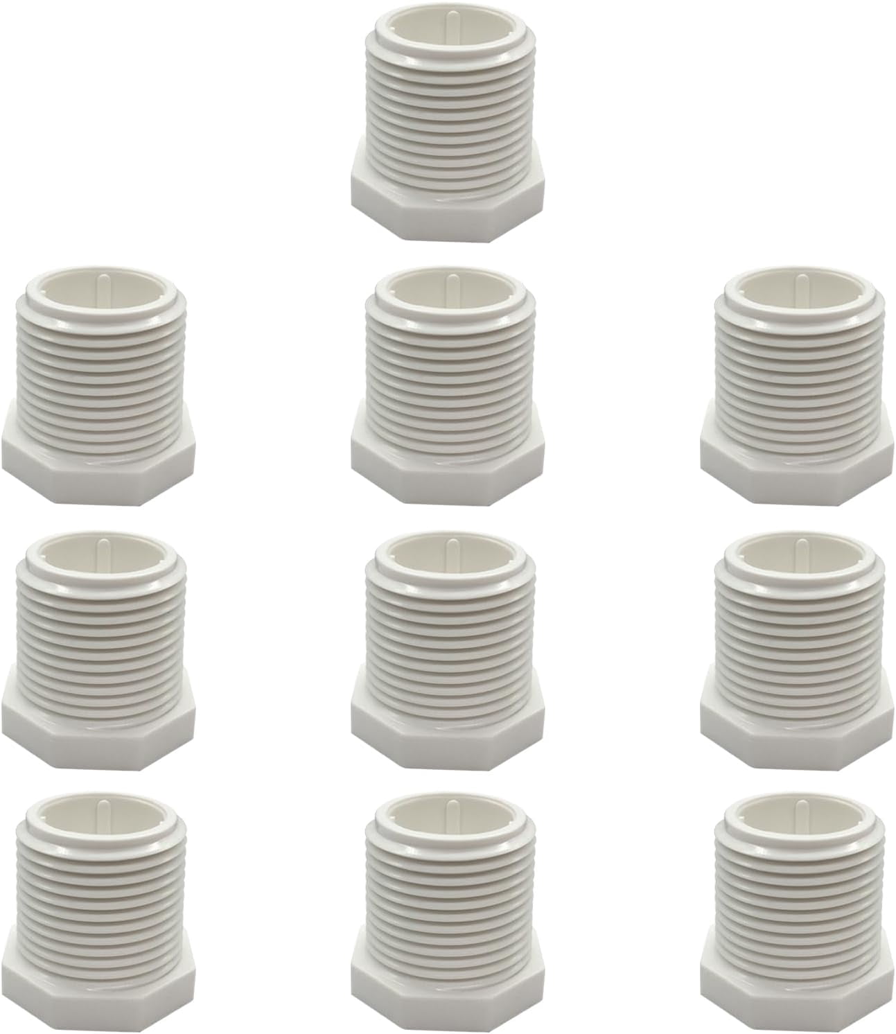 FRKSMD-1 Inch NPT Male Thread Plug PVC Drain Cap Coupling Adapter for ...