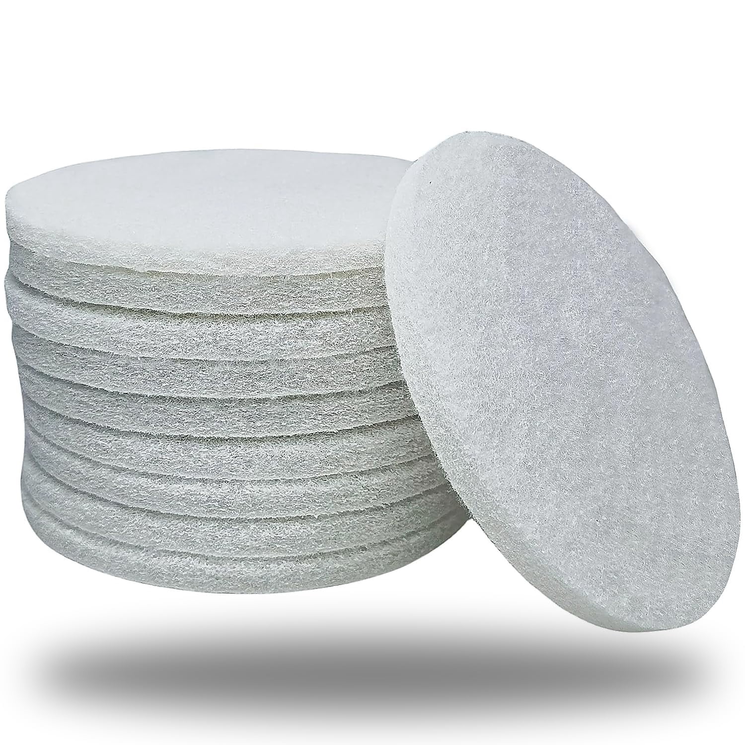 FRKSMD-10 Pack 5" 2000 Grit Non-Scratch Polishing Pad Hook & Loop Discs, Non-Abrasive Finishing Pads, Buff & Polish Finished Surfaces, Wood Oil & Wax Application, 5 Inch Orbital Sander Polishing Pad
