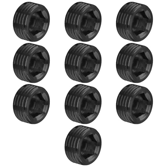 FRKSMD-10Pcs Carbon Steel 1/2'' Pipe Plug Fitting