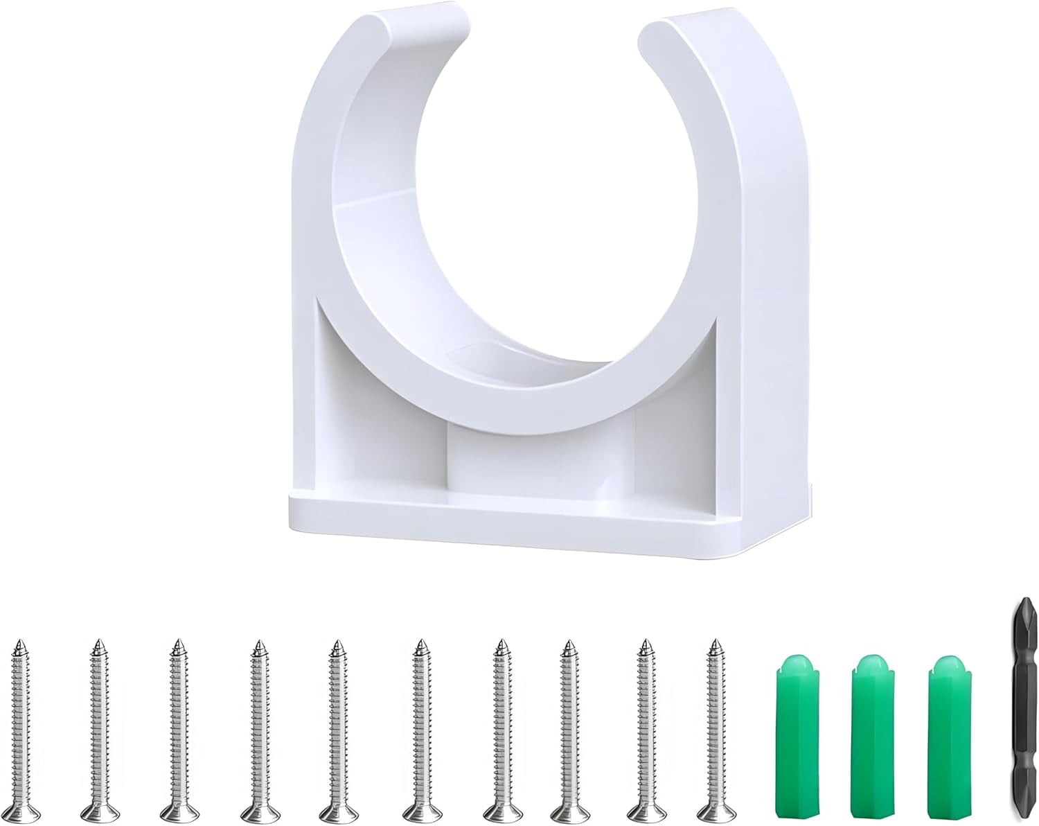 FRKSMD-10Pcs Clips Pipe Clamp 2 Inch, 50 mm Pipe Hangers Pipe Holder ...