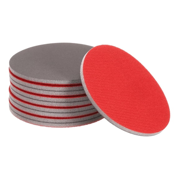 FRKSMD-10pcs 2500 Grit Sanding Sponge 5 Inch Hook and Loop Sponge Sanding Disc for Orbital Sander, Wet/Dry Use Sponge Buffer for Car Wood Drywall Metal Furniture Polishing