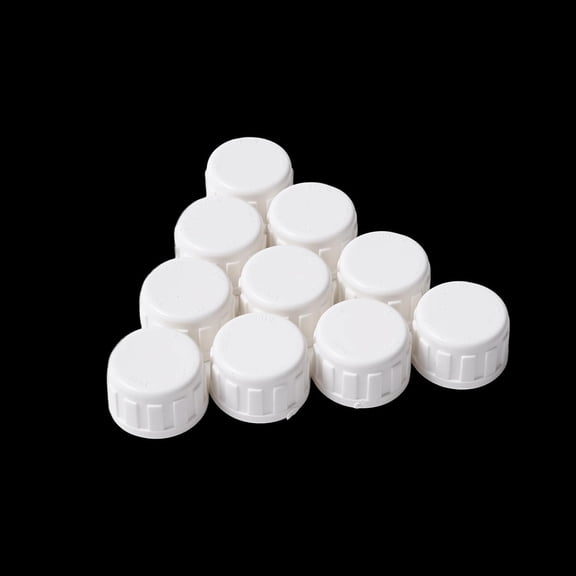 FRKSMD-12 Pack 1/2 Inch PVC Female Thread End Caps, White Sprinkler Head Cap for Plumbing Fitting Adapter, Pipe Repair and DIY Projects