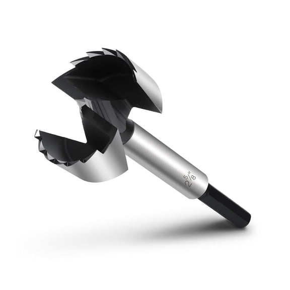 FRKSMD-2-5/8" Forstner Bit for Wood, 2-5/8 Inch (Dia.) Wood Drill Bit Forstner Bits for Woodworking, Hex Shank