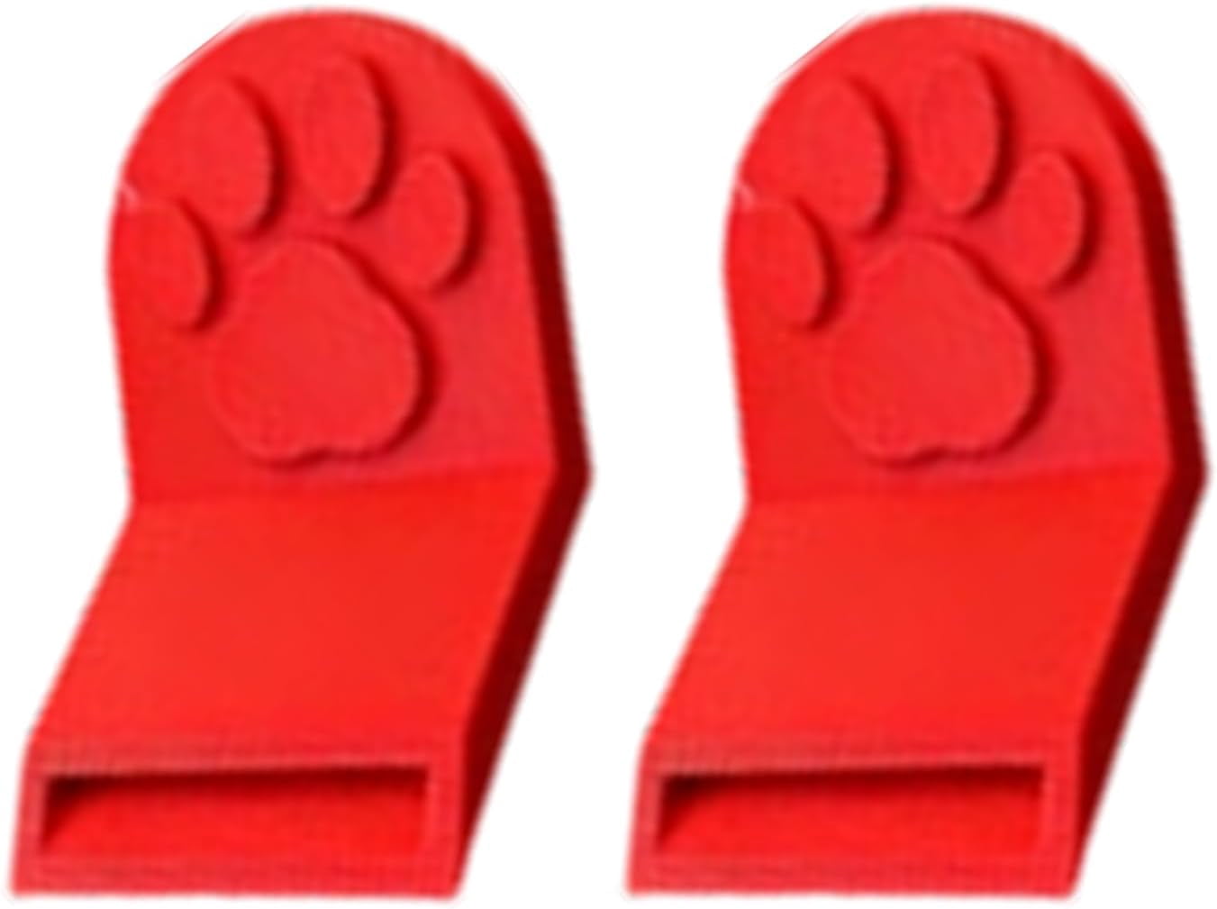 FRKSMD-2-Pack Handheld Pet Food Can Opener, Manual Tab Lifter Tool for Tight Lids, Compact PLA Opener for Kitchen, Camping & Outdoor Essentials (Red)