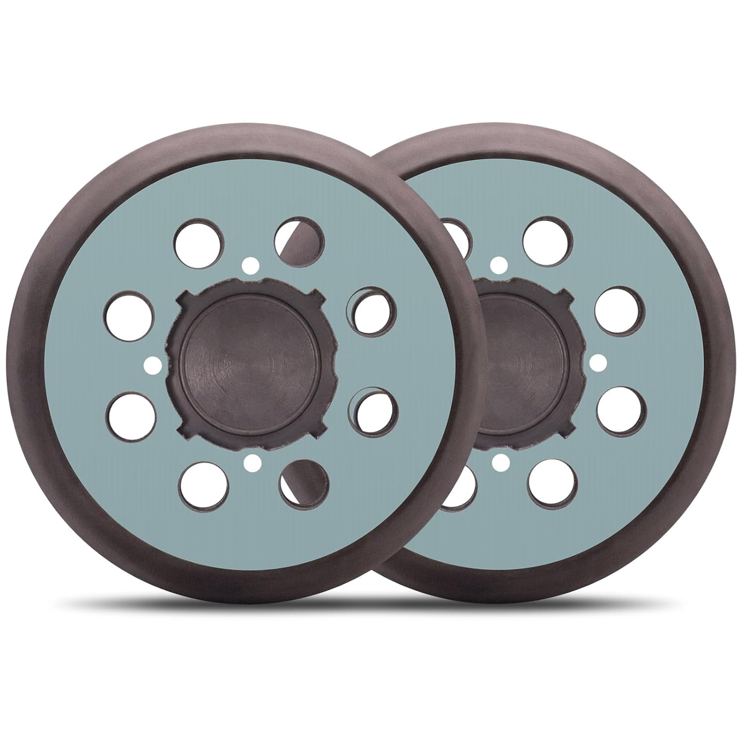 FRKSMD-2 Pack Sander Pad for DWE64233 N329079, 5 Inch Hook and Loop Orbital Sander Replacement Pad Compatible with DeWalt DWE6423 DWE6421 DCW210B Random Orbital Sander