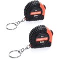thumbnail image 1 of FRKSMD-2 Pack Small Tape Measure Keychain Mini Measuring Tape Retractable 6ft 2M, Metric and Inch, 1 of 4