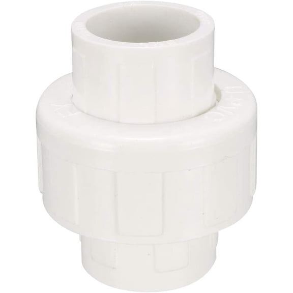 FRKSMD-20mm Slip x 20mm Slip Metric PVC Pipe Fitting Union Solvent Socket Quick Connector