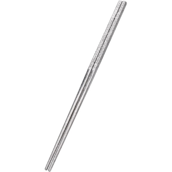 FRKSMD-23cm Pure Titanium Solid Chopsticks, Food Grade Titanium Chopstick, Reusable Non-Slip Metal Chopsticks for Home Kitchen, Restaurant, Gift (Ti1185T)