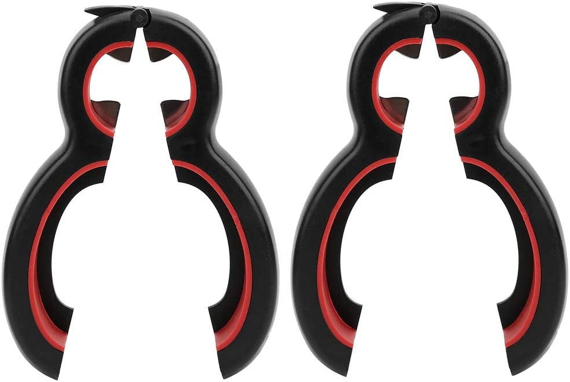 FRKSMD-2Pcs 6 in 1 Can Opener Multifunctional Jar Openers Bottle Openers Kitchen Handheld Gadgets for Arthritic Weak Hands