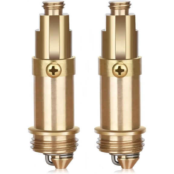 FRKSMD-2Pcs Sink Pop Up Stopper Replacement, Bathroom Sink Clicker Pop Up Bolt Bathroom Clicker Bolt Replacement Drain Plug for Basin, Fits Most Sinks & Tubs