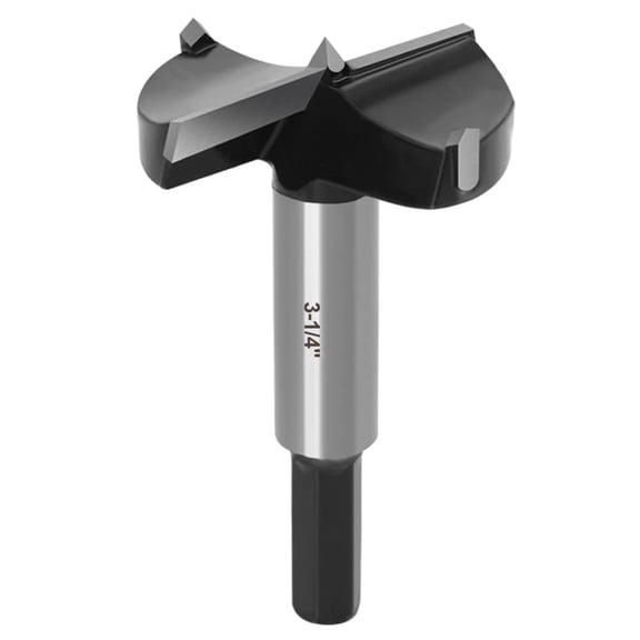 FRKSMD-3-1/4 Inch Forstner Drill Bit, Carbide Tipped Forstner Bit for Hard Wood, Wood Drilling Hole Saw Set Woodworking Hinge Cutter Tool Kits for Wood Plastic Plywood