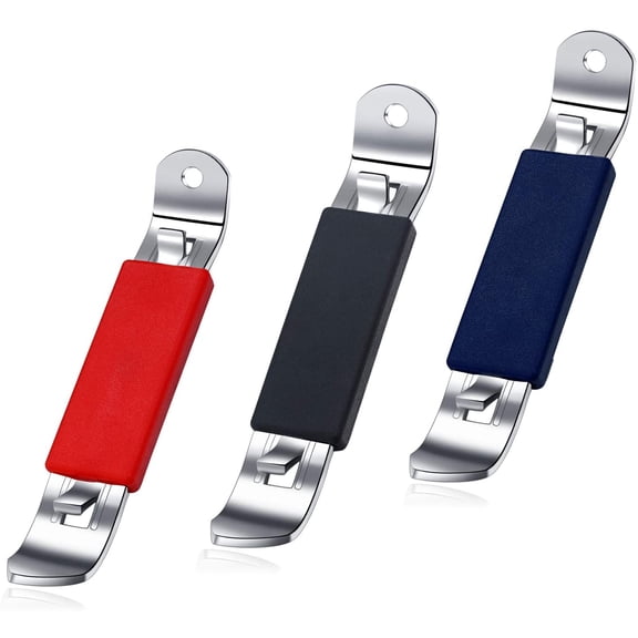 FRKSMD-3 Pieces Magnetic Bottle Openers Can Opener Classic Beer Opener Stainless Steel Small Bottle Opener Can Tapper with Magnet for Camping and Traveling