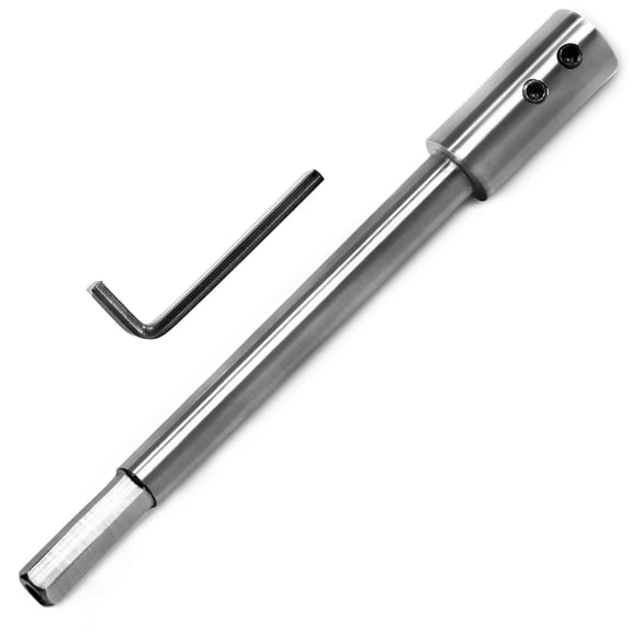 FRKSMD-6-11/16Inch Extra Long Forstner Bit Extension for Adding Over 5-3/8 inches of Drilling Depth to Your 2/5" Round or Hex Shafts Forstner Bit