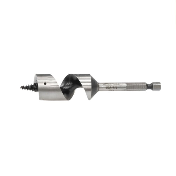 FRKSMD-60A-7/8 Quick Change Wood Boring Stubby Auger Bit, 7/8" Hole Size