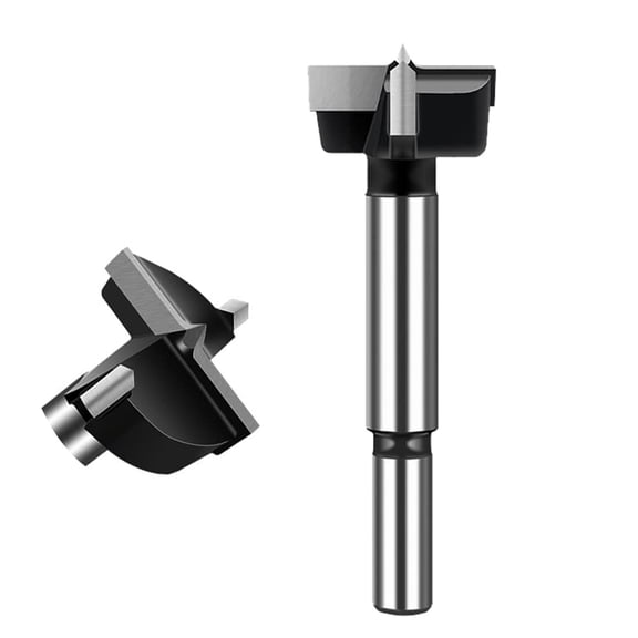 FRKSMD-7/8" Inch Carbide Forstner Drill Bit, Carbide Tipped Forstner Bit for Hard Wood, Wood Drilling Hole Saw Set Woodworking Hinge Cutter Tool Kits for Wood Plastic Plywood