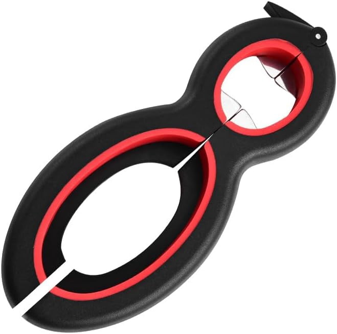 FRKSMD-8-in-1 Multifunctional Can Opener, Stainless Steel PP, Bottle Opener。