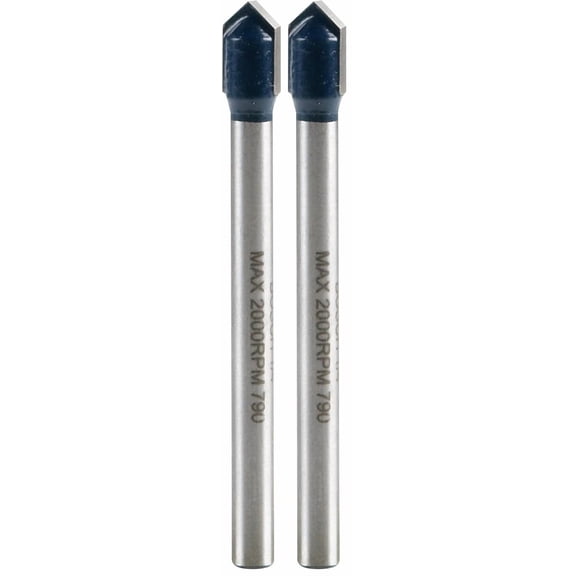 FRKSMD-BOSCH GT300 1/4inch Carbide Tipped Glass, Blue (Pack of 2)