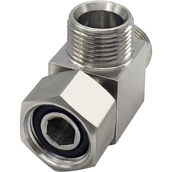 FRKSMD-Beduan Stainless Steel 3/8 Compression Tee Fitting - 3/8" Inlet & Outlet Angle Stop