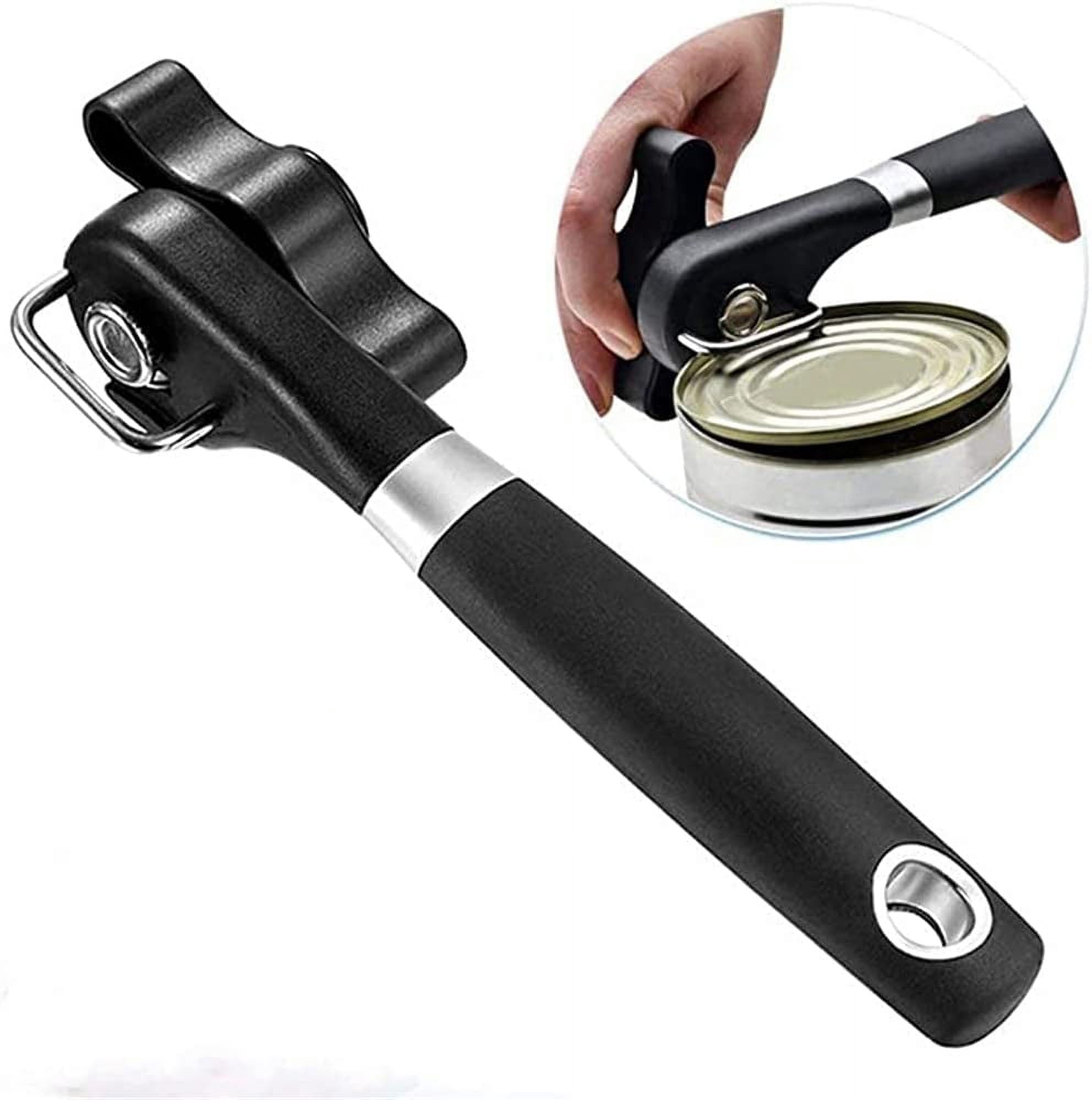 FRKSMD-Cans Opener Professional Kitchen Tools Bottle Opener Knife Handheld Manual Can Tin Opener Side Cut Manual Jar Opener