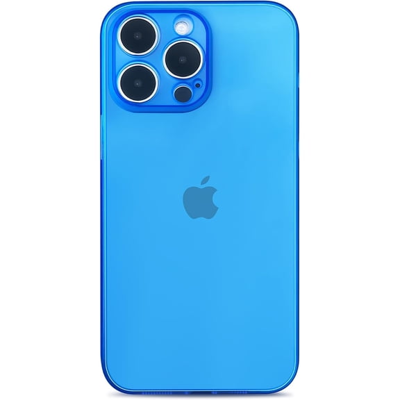 FRKSMD-Compatible with iPhone 11 Pro Max Case, Neon Clear Case with Camera Lens Cover Shell for Women Girls Slim Soft Silicone Protective Transparent Girly Case for iPhone 11 Pro Max, Neon Blue