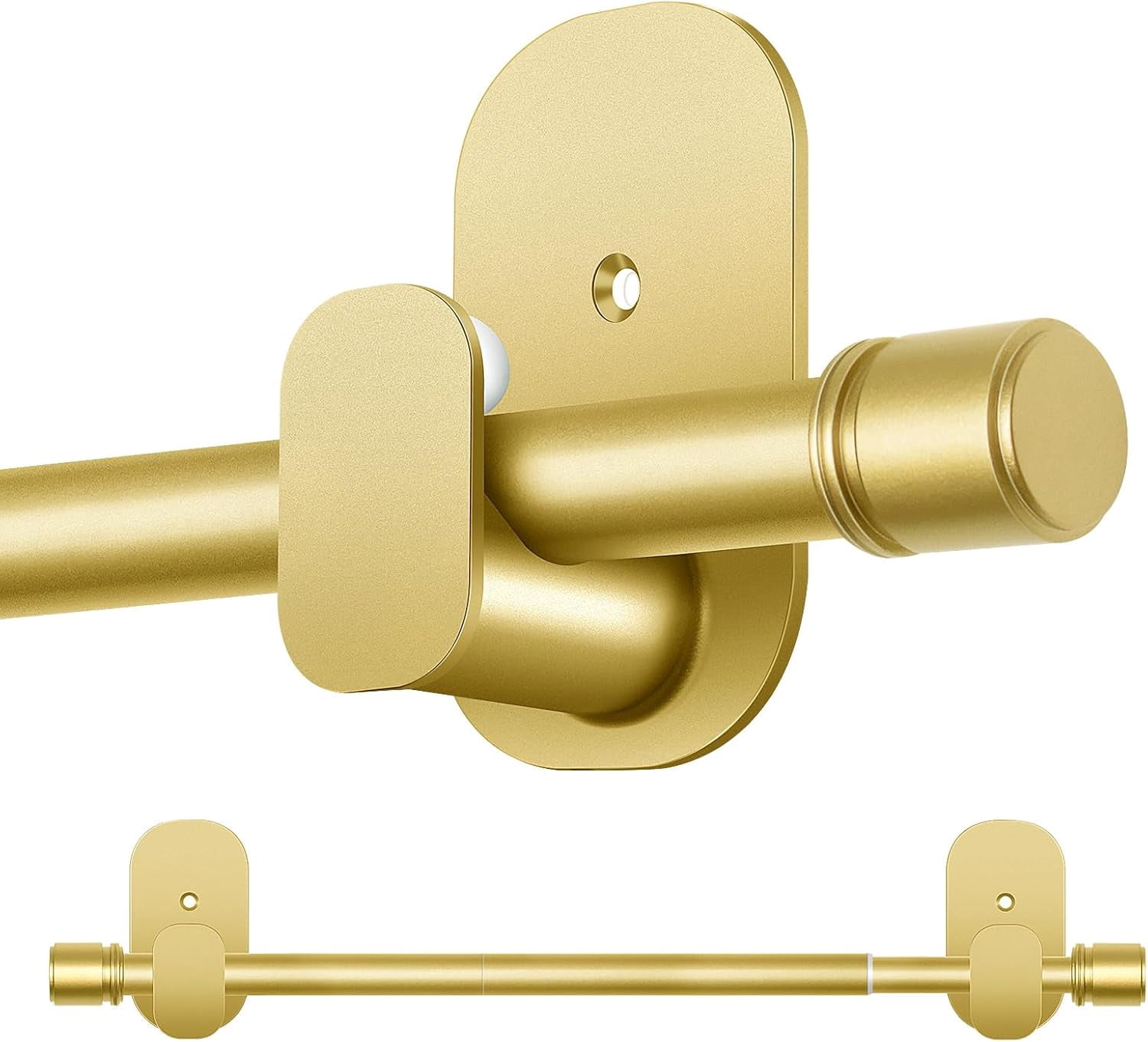 FRKSMD-Curtain Rods No Drilling 32 to 86 Inch, 5/8 Inches No Drill ...