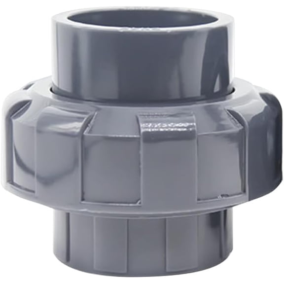 FRKSMD-DN20 / 3/4" PVC Union Coupling, Furniture Grade PVC Union Pipe Fittings with EPDM O-Ring, PVC Union Coupling Adapter Pool & Spa System, indoor Plumbing Project